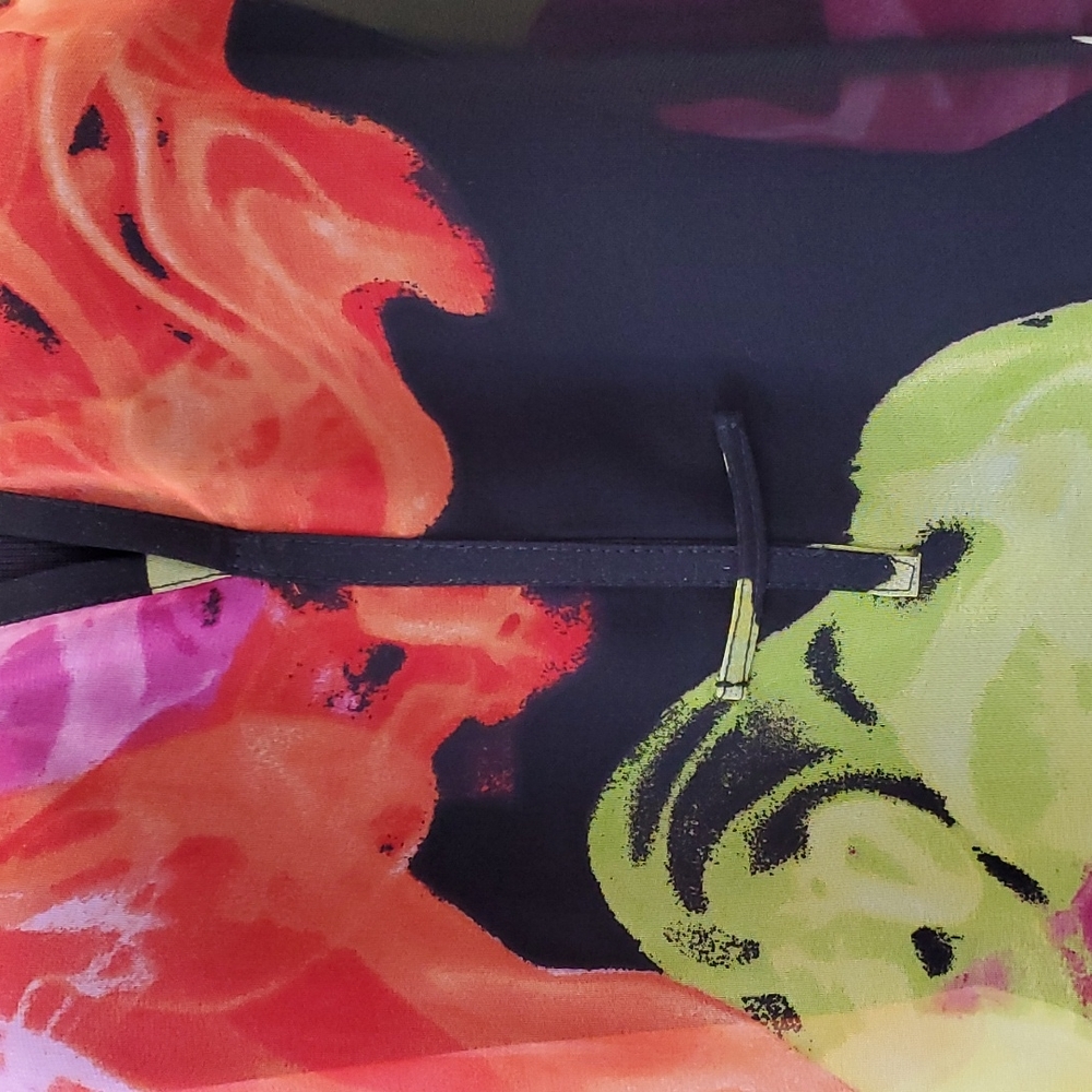 Multi Colored Custom Sheer Tunic. - image 3